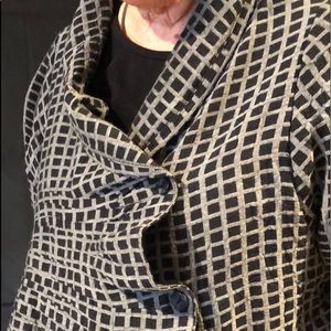 Funky black and gray jacket by Dress to Kill